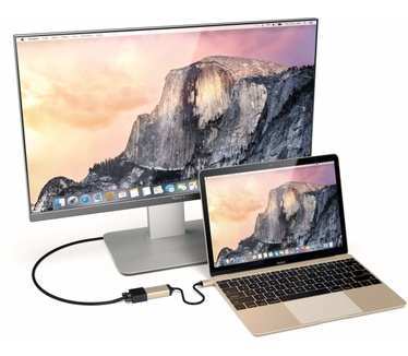 Satechi USB-C naar VGA Adapter - Goud