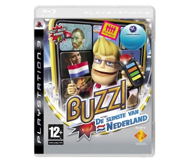 Buzz, De Slimste van Nederland + 2 Buzzers  PS3