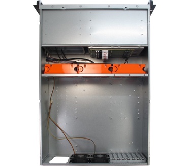 Inter-Tech Inter Tech 48.3cm IPC 4U-4410 4HE zonder Netzteil zwart (88887203)