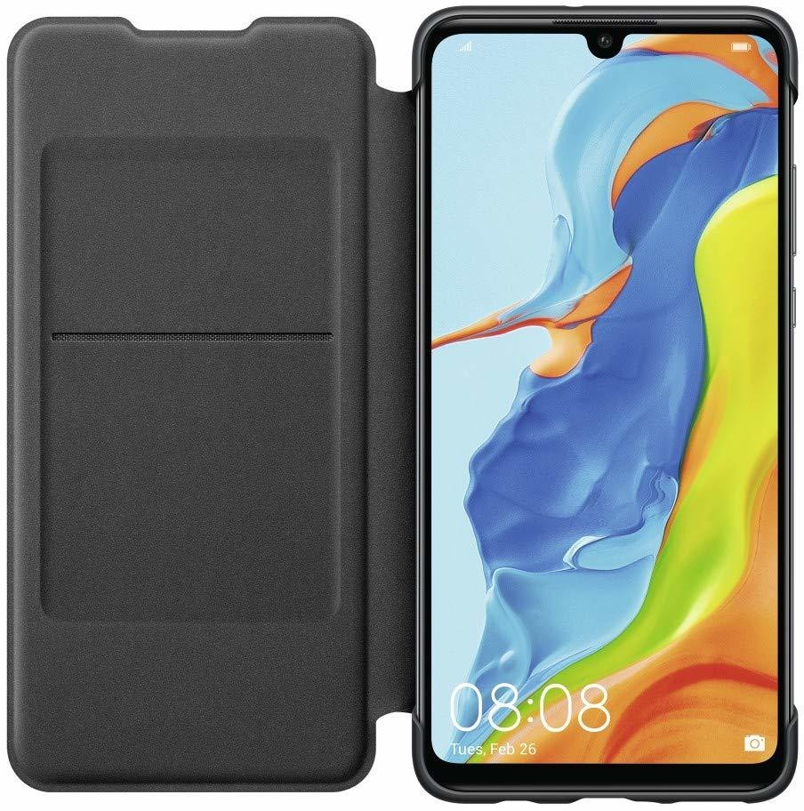 Booklet Wallet Cover Für Huawei P30 In Pink – Mit Kartenfächern, Wake/Sleep-Funktion & Wasserabweisendem Kunstleder