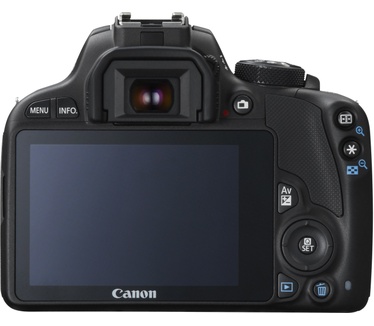 Canon EOS 100D + EF-S 18-55mm f/3.5-5.6 IS STM + EF 40mm f/2.8 STM Zwart