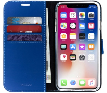 Accezz Wallet Softcase Bookcase iPhone Xs Max