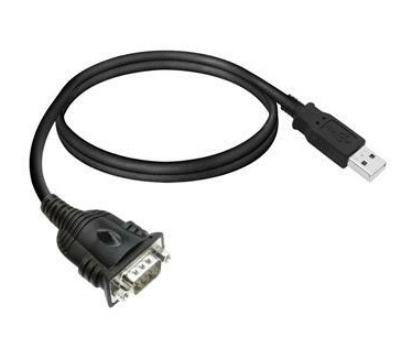 ACT EM1016 USB naar Serieel Converter Zwart