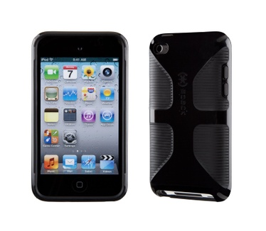 Speck CandyShell Grip (Zwart) (Apple iPhone 4)