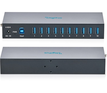 Digitus USB 3.2 Gen 1 Industrial Hub, 10-Port