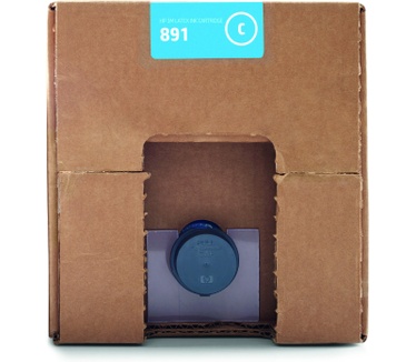 HP 3M 891 cyaan Latex inktcartridge, 10 liter