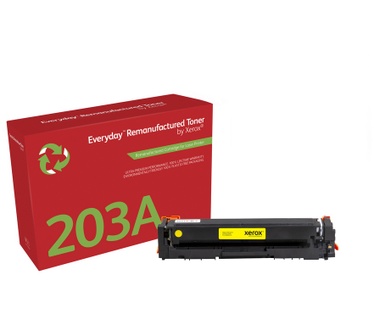 Xerox Gele toner cartridge. Gelijk aan HP CF542A. Compatibel met HP LaserJet Pro M254, LaserJet Pro M281, LaserJet MFP M280