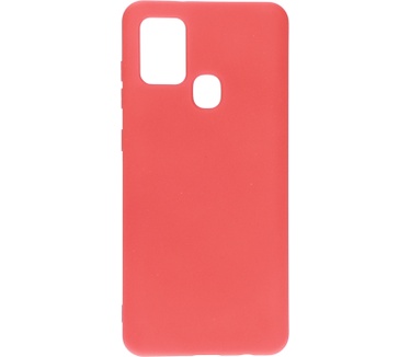 Mobiparts Silicone Cover Samsung Galaxy A21s (2020) Scarlet Red