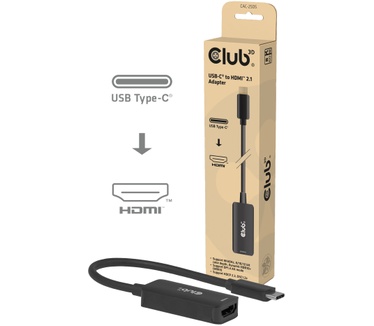 Club 3D USB-C® naar HDMI™ 2.1-adapter 8K60Hz