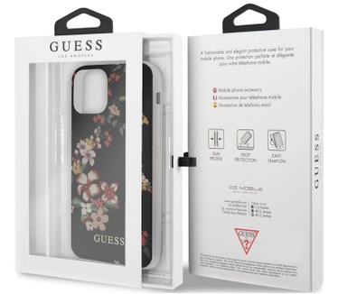 Guess Shiny Flower Hard Case iPhone 11 Pro (5.8") - Design N.4  Multi-color