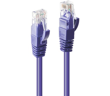 Lindy RJ-45 Cat6 U/UTP 7.5 m Paars