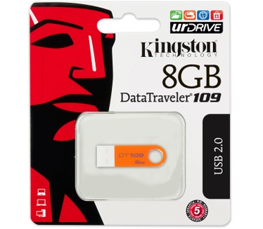 Kingston DataTraveler 109 8GB Oranje