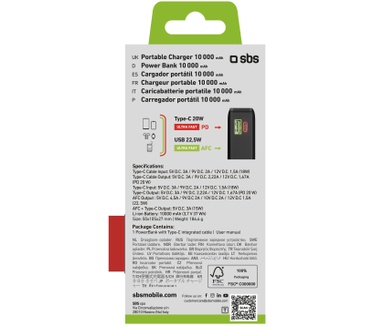 SBS TTBB10000LCDTCPD20K