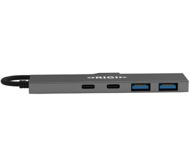Origin Storage Origin 4 Ports - 2 USB3.2 & 2 Type C Gen1 Hub