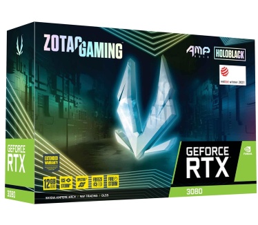 Zotac GAMING GeForce RTX 3080 AMP Holo LHR 12GB