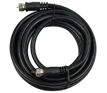 Gembird CCV-RG6-1.5M Zwart