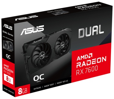 ASUS Dual Radeon RX 7600 OC Edition 8GB GDDR6
