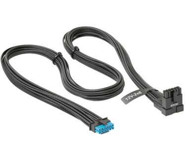 Seasonic Native 12V-2×6 90° Cable Zwart