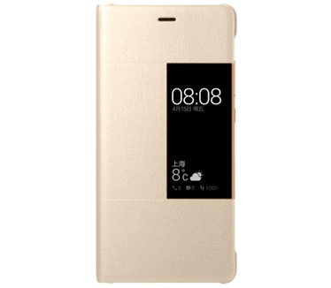 Huawei P9 View Flip Cover Goud