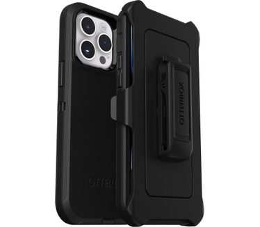 Otterbox OtterBox Defender Case voor iPhone 14 Pro, Schokbestendig, Valbestendig, Ultra-robuust, Beschermhoes, 4x Getest volgens Militaire Standaard, Zwart, Geen retailverpakking