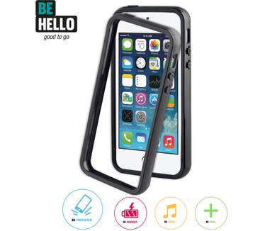 BeHello iPhone 5 / 5S / SE Bumper Case Black