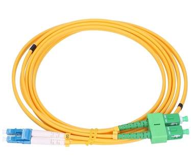 Extralink PATCHCORD SC/APC-LC/UPC SM G.652D DUPLEX 1M