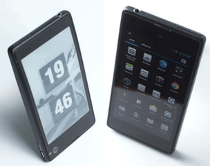 Yota-smartphone met twee schermen