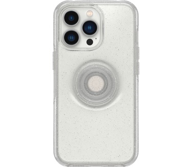 Otterbox OtterBox Otter+Pop-hoesje voor iPhone 13 Pro Max / iPhone 12 Pro Max, schokbestendig, valbestendig, beschermhoes met PopSockets PopGrip, 3x getest volgens militaire standaard, transparant