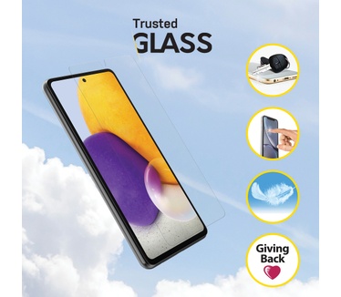 Otterbox Trusted Glass Series voor Samsung Galaxy A72, transparant - Geen retailverpakking
