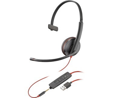 Poly Poly Blackwire 3215 mono USB-A-headset (bulk)
