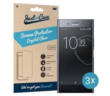 Just in Case Sony Xperia XZ Premium Screenprotector - 3 stuks - Crystal Clear