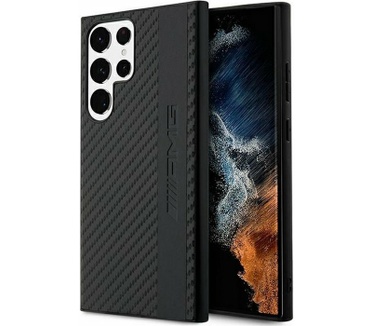 Mercedes-Benz Mercedes-AMG Carbon Case - Samsung Galaxy S23 Ultra (S918) Zwart Zwart