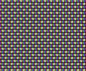 Subpixels op scherm Huawei Mate 20 - RGBW