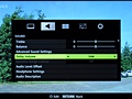 Toshiba Regza 46SV685D menu