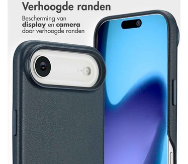 Accezz Leather Bookcase 2-in-1 met MagSafe