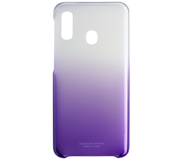 Samsung Galaxy A20e Gradation Cover (Galaxy A20) Paars
