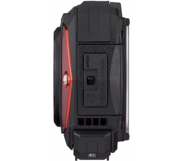 Ricoh WG-60 + drijfriem + neopreen tas Rood