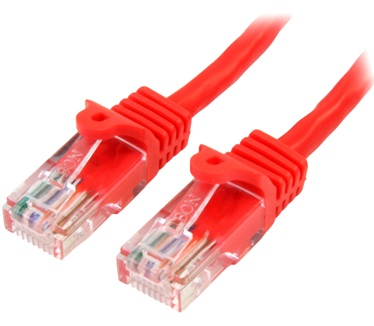 Startech.com Cat5e Ethernet netwerkkabel met snagless RJ45 connectors UTP kabel 0,5m rood Rood