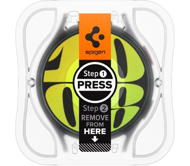 Spigen EZ FIT Gehard Glas Clear Screenprotector Samsung Galaxy Watch7 44mm 2-pack