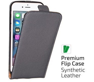 qMust Elegant flip case Apple iPhone 6 / 6s - Black