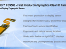 Synaptics Clear ID FS9500