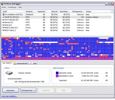 Defraggler 1.12.152 screenshot (481 pix)