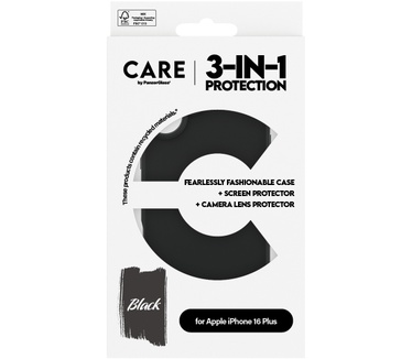 PanzerGlass CARE by PG 3-in-1 Bundle iPhone16 6.7
