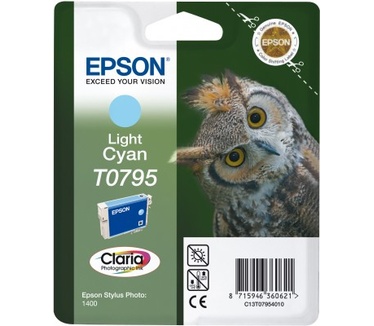 Epson inktpatroon Light Cyan T0795 Claria Photographic Ink