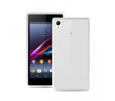 Puro Sony Xperia Z1 Clear Cover Wit