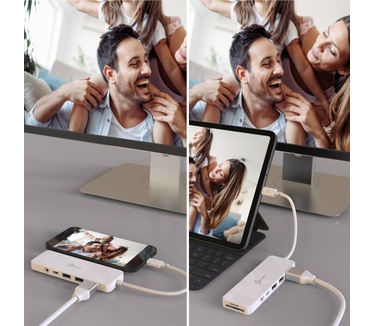 j5create JCD373-N USB-C® Lichtgewicht Multi Adapter