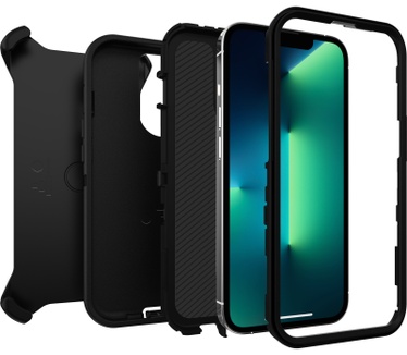Otterbox Defender Kunststof Back Cover (iPhone 13 Pro) Zwart