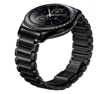 Samsung Ceramic Strap Gear S2 Classic Armband - ET-SCR73MB - Black