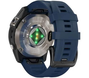 Garmin quatix - 010-02803-81 - Smartwatch - 47mm - 7 Pro, Zwart (Blauw)