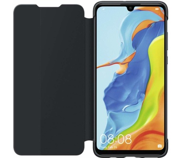 Huawei Smart View Cover - zwart - voor P30 Lite (P30 Lite) Zwart